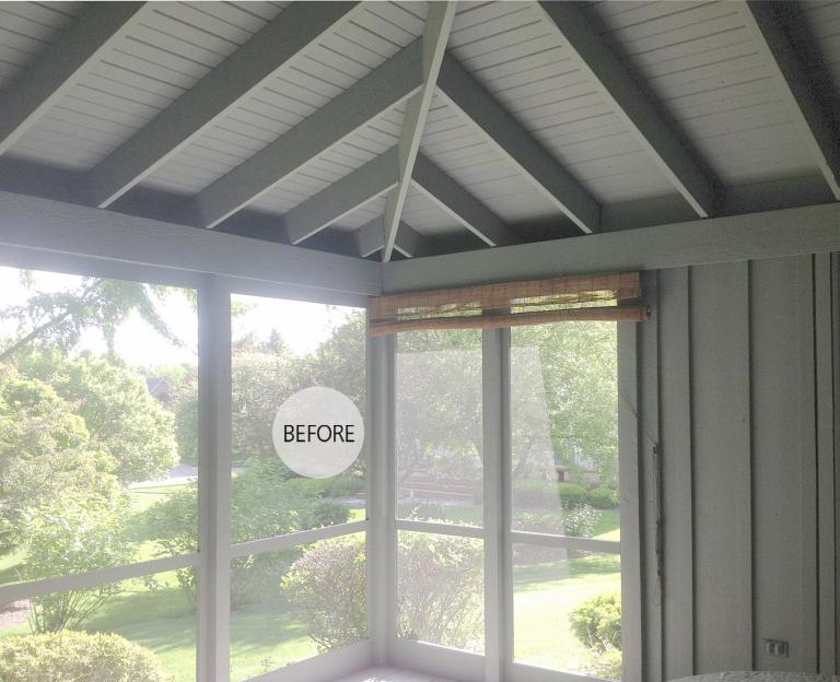 Screen Porch Converted To Sunroom