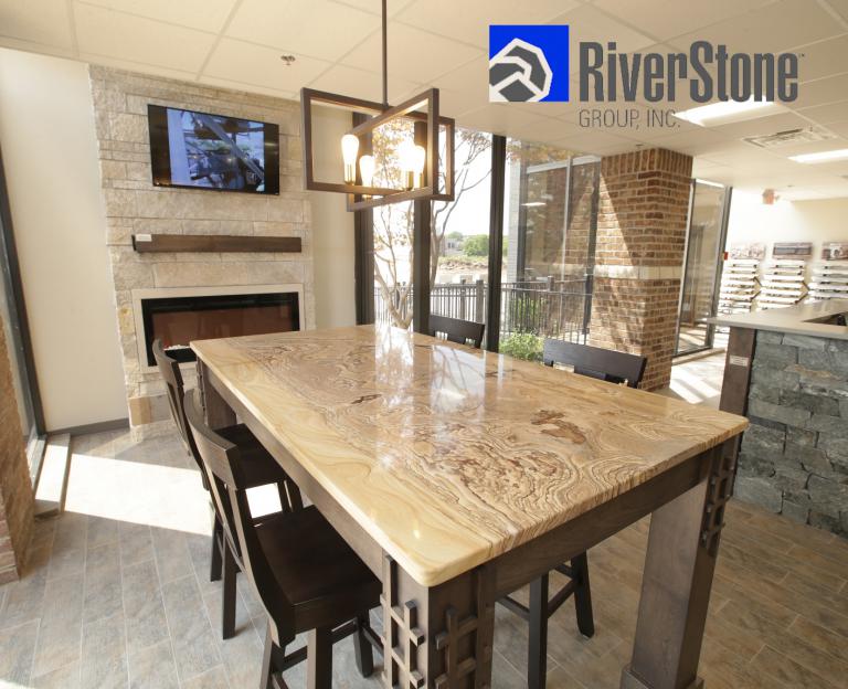 Conference area RiverStone Showroom remodel Moline, IL