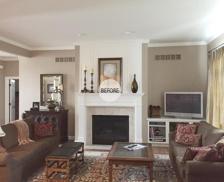 Glam Living Makeover