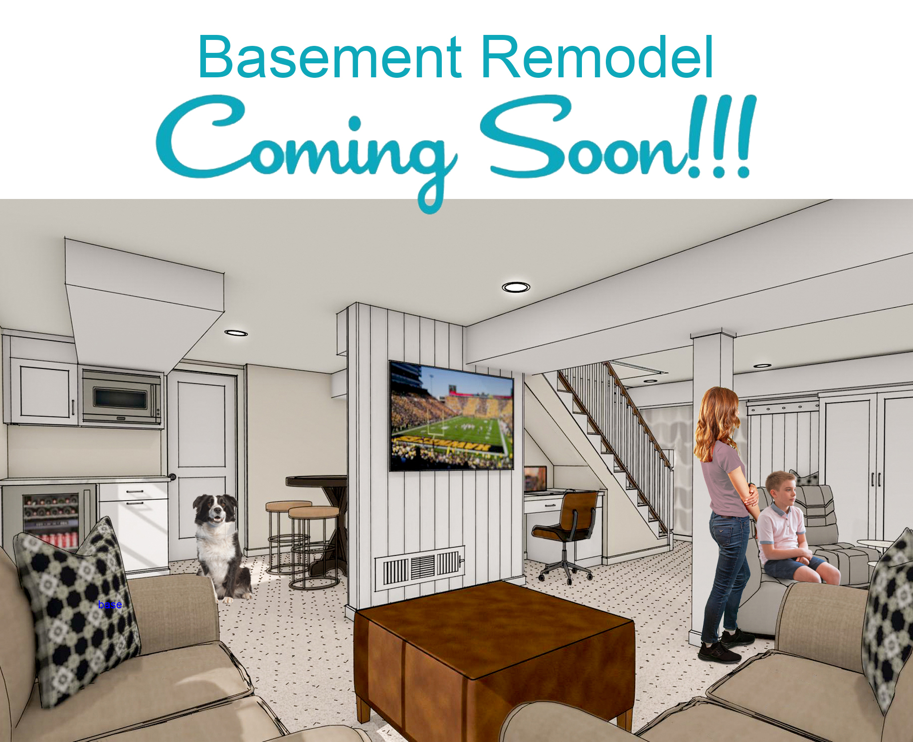 Family Basement Remodel