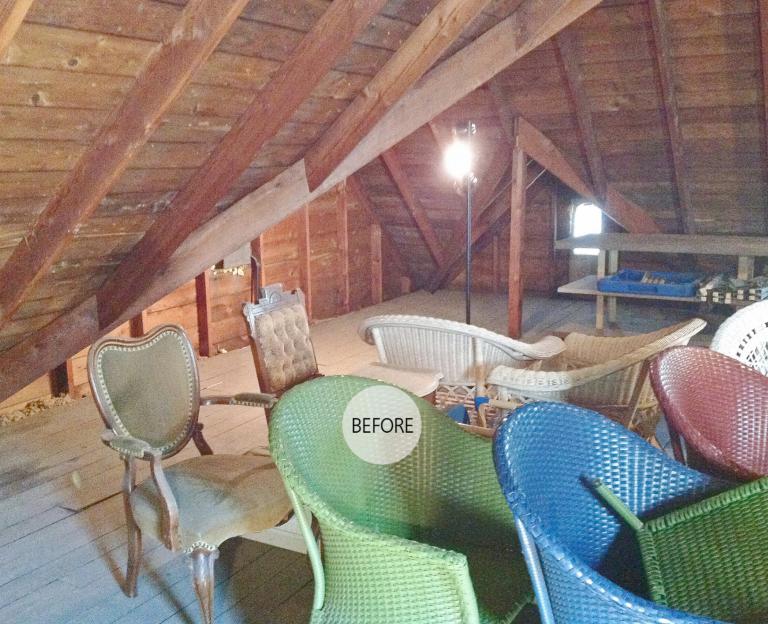 Unused Attic to Guest Suite