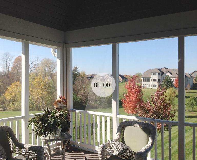 Screened Porch Remodel