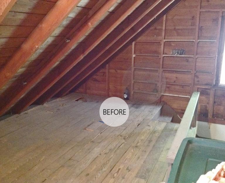 Unused Attic to Guest Suite