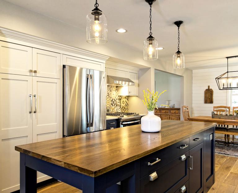 Tuxedo cabinetry