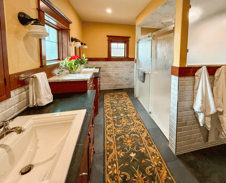 Arts & Crafts Inspired Bath