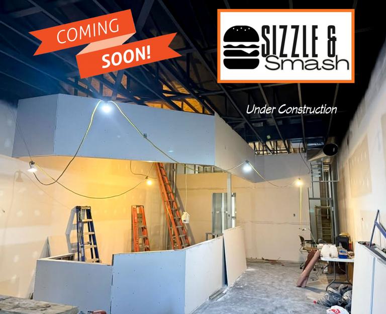 Sizzle & Smash construction photo