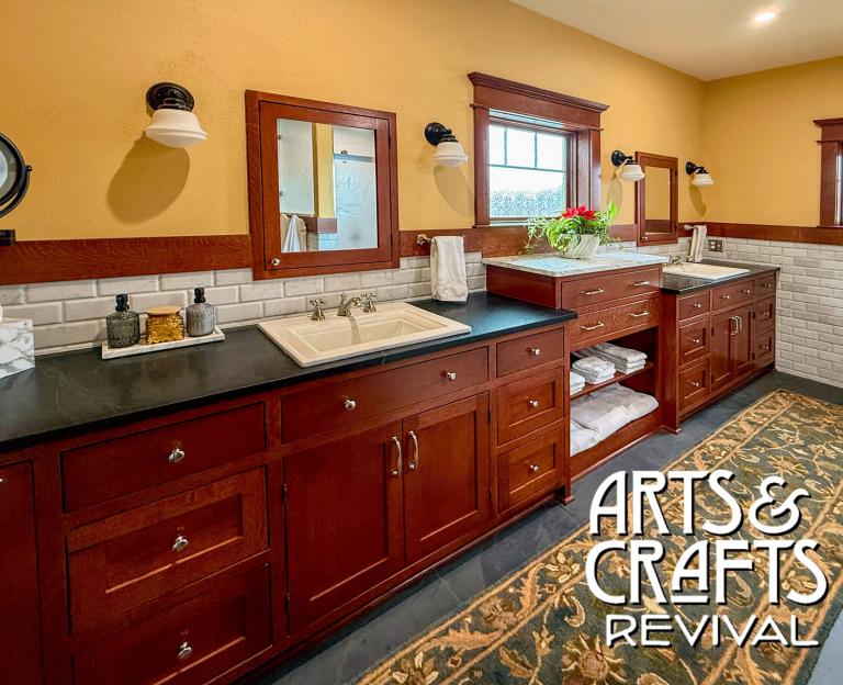 Arts&Crafts style vanities