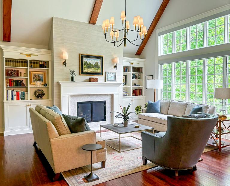 Classic Style Fireplace Update