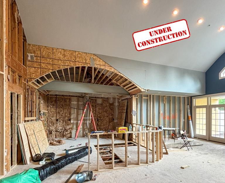 Barrel Ceiling Kitchen