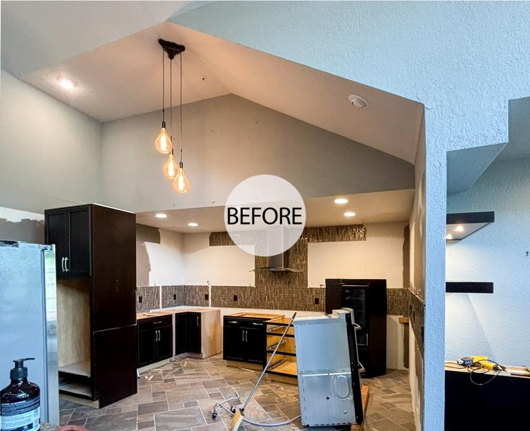 Barrel Ceiling Kitchen