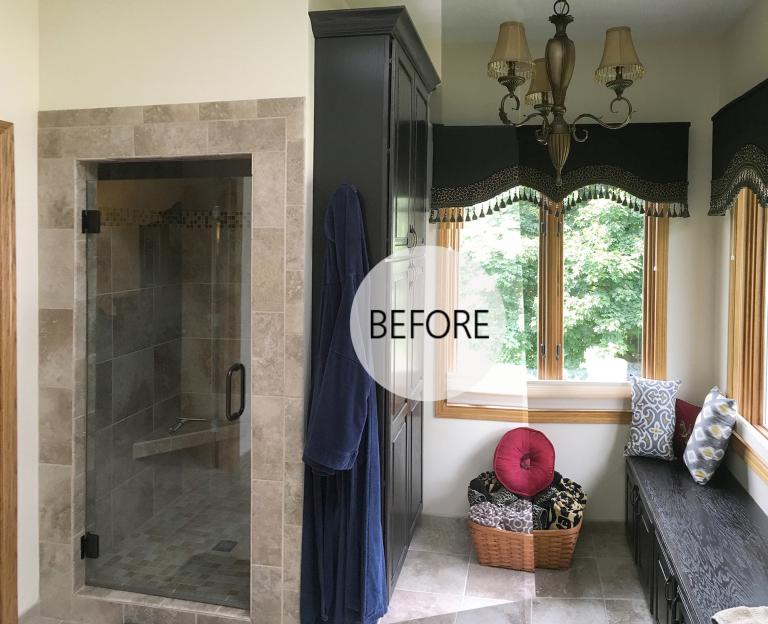 Stunning Master Bath Makeover