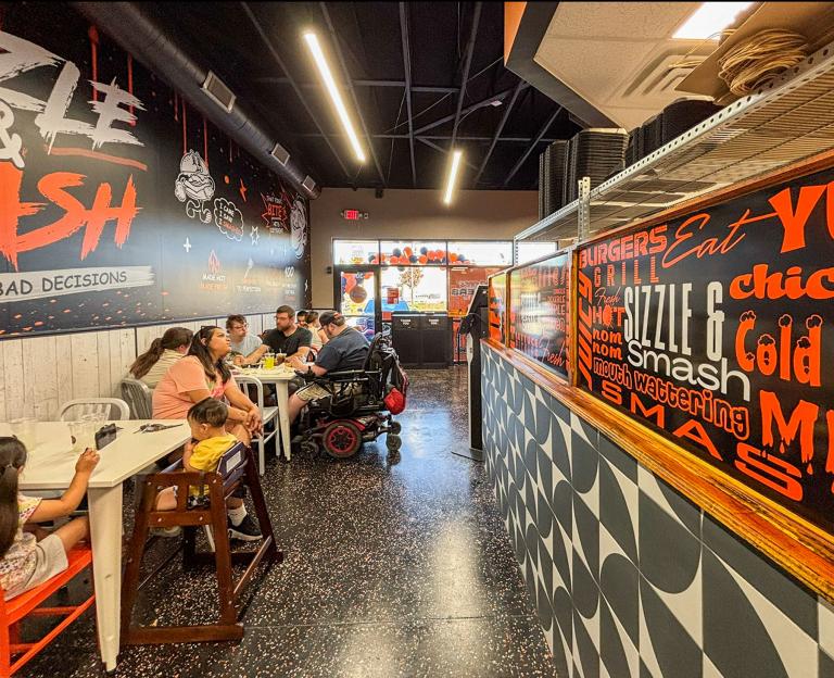 Sizzle & Smash Burgers