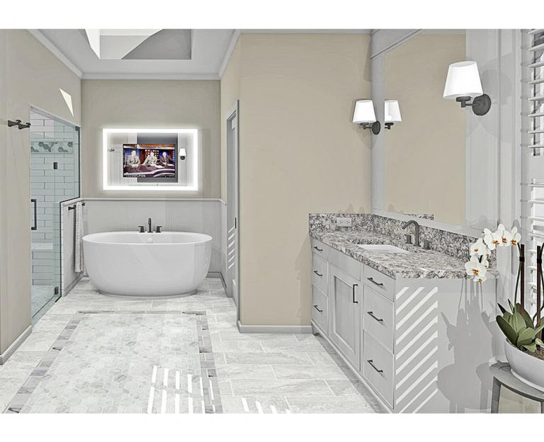 Master Bath Remodel Renderings